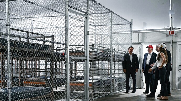 Federal judge halts construction at Florida's 'Alligator Alcatraz' - NPR