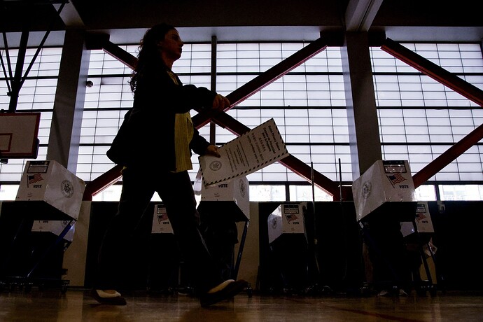 Americans are split on wanting the National Guard to monitor voting, a new poll finds