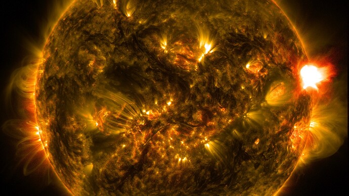 Why solar flares are way hotter than researchers thought - NPR