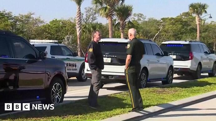 Man killed after entering secure perimeter of Trump's Mar-a-Lago residence, Secret Service says - BBC