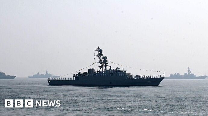 Iris Dena: Torpedoed Iranian warship was offered sanctuary in India - BBC