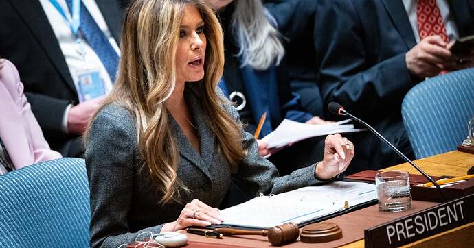 Melania Trump presiding over U.N. Security Council meeting to discuss education's role in "world peace" - CBS News